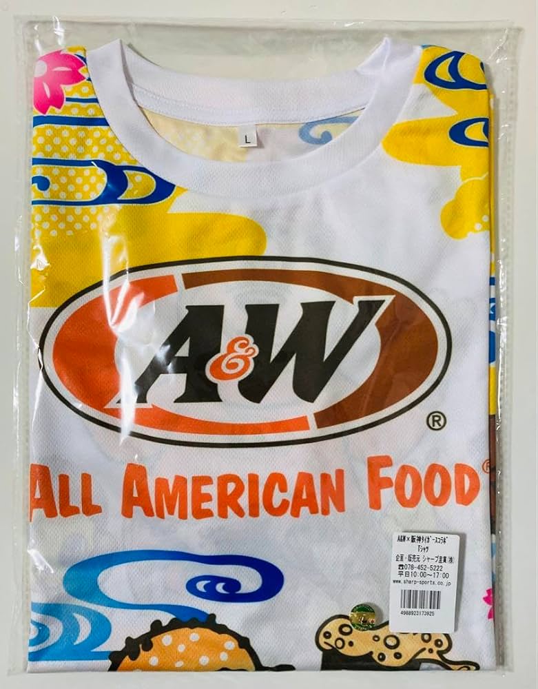 阪神タイガース 2024沖縄 キャンプ Tシャツ A&W 限定コラボLサイズ 阪神タイガース 2024沖縄 キャンプ Tシャツ A&W 限定コラボL